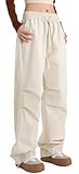 FEOYA Cargohose Damen Leichter Trekkinghose Wasserdicht Wanderhose Y2k...