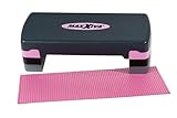 MAXXIVA® Stepper Aerobic-Fitness-Steppbrett mit Antirutsch-Matte 67 x 27 x...