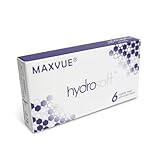 Maxvue Hydrosoft Monatliche Einweg-Kontaktlinsen 6er Pack (-3.00, 8.6,...