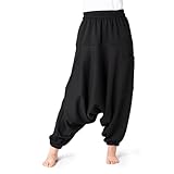 PANASIAM Aladin Jogpants, Black, L