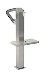 HISKA Wassersäule Wasserspender Wasserzapfsäule Edelstahl |...