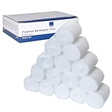 ABENA Mullbinden 4cm x 4m – 20 Stück, Fein, Elastische Binde aus...