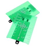 KICHOUSE 2 Stück Magnetische Grüne Boden zielplatte mit Ständer für...