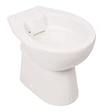 'aquaSu® Basic Stand WC spülrandlos 408, Tiefspüler, Abgang waagerecht,...