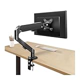 Monitor Halterung Einzelmonitorhalterung, voll verstellbarer Monitorarm mit...