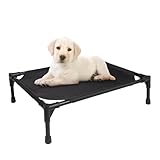 Hochgezogenes Hundebett - Außenhundbett mit zusätzlichem Tragetasche,...