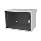 ARLI 19 Zoll Netzwerkschrank 7HE 7U Wandgehäuse – Serverschrank zur...