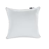 Makimoo Kopfkissen 80x80 cm 2er Set mit abziehbarem Bezug, Antimilben und...