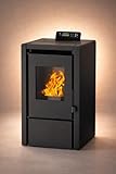 NEMAXX® PC5 Pelletofen 5,3 kW A+ bis 120 m³ – Chrono & ECO-Modus, WiFi...