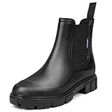 HAGOT Gummistiefel Damen, Chelsea Gummistiefel, Wasserdicht Winddicht,...