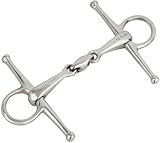 Equinate Schenkeltrense Edelstahl 16mm doppelt gebrochen 14,5cm |...
