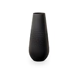 Villeroy & Boch – Manufacture Collier Noir Vase Carré No. 3, Vase...