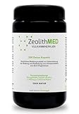 Zeolith MED Detox-Kapseln, Medizinprodukt, Miron Violettglas, hochdosiert,...