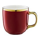 AMBITION Kaffeebecher Royal 330 ml Porzellanbecher Kaffeetasse Becher groß...