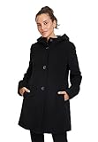 Gil Bret Damen Alessa Jacke Wolle, 9042 Jet Black, 40 EU