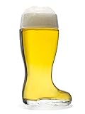 STÖLZLE LAUSITZ Bierstiefel 1 Liter I formschöne Biergläser I...