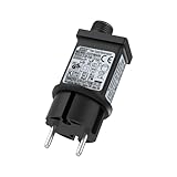 Gcstnn Transformator Stecker für Weihnachtsbeleuchtung, 31V LED Netzteil...