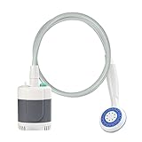 Kompaktes USB-Dusch-Set, leicht zu transportieren, hochfest, ABS, tragbar,...