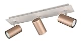 Trio Leuchten Spotbalken Marley 802400365, Metall Coffee/Warm Grey, exkl....