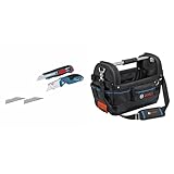 Bosch Professional 2 tlg. Messer Set + Werkzeugtasche GWT 20 (ProClick...