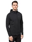 Jack Wolfskin Herren Baiselberg Hooded Fz M Fleece Jacke, Schwarz, L EU