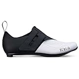 fizik Powerstrap R4 Triathlon-Schuhe Unisex Erwachsene, Weiß/Schwarz, 41