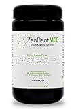 ZeoBent MED Detox-Pulver 200g, Zeolith-Bentonit, Miron Violettglas,...