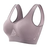 Sport BH Damen Bequem Schöner Sport-BH mit Rücken, stoßfest, for Laufen,...