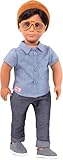 Our Generation - Puppe Franco Junge mit Beanie und Sonnenbrille 46cm