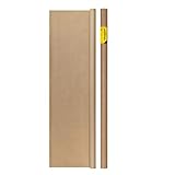 Idena 800001 - Packpapier Rolle, 1 x 5 m, 80g/m² starkes Papier, Farbe...