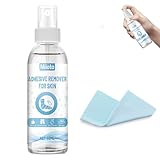 Miioto Pflasterentferner Spray, 60ml Pflasterlöser Spray+12 * 12cm...