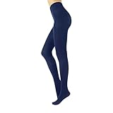 CALZITALY Warme Blickdichte Strumpfhosen aus Baumwolle, S/M, L/XL, XXL |...