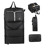 Faltbares Gepäck, Reisetasche mit Rollen und Griff, 88, 9 x 50, 8 x 30, 5...