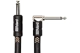 Roland Black-Serie 3m Instrumentenkabel, gewinkelt/gerade...