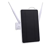 Zerodis Solar Angetriebener Modemrouter, 4G WiFi Outdoor WLAN Extender...