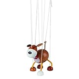 Goki 51755 Dog Marionette Hund Puppe, M