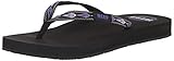 Reef Damen Ginger Flipflop, Schwarz/Violett, 40 EU