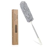 Vicloon Staubwedel Teleskop, Staubwischer Mikrofaser Bis 243cm Länge, mit...