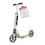 HUDORA BigWheel 205 Scooter - Stabiler Aluminium-Roller -...