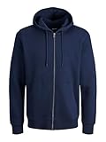 JACK & JONES Male Kapuzenjacke Einfarbig Kapuzenjacke
