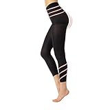 CALZITALY Pack 1/2 Paare Figurformende Kompressionsleggings 8 mm/Hg mit...