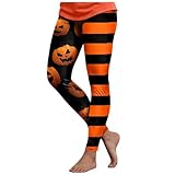 Generisch Leggings Sport Kompression Damen Hohe Taille Bedruckte...
