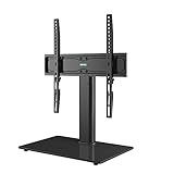 BONTEC TV Standfuß TV Ständer Universal Höhenverstellbar für 26-55 Zoll...