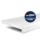 TJ Fensterbank Innen I 30 x 100 cm I weiß I hochwertige PVC Fensterbank...