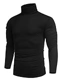 COOFANDY Rollkragenpullover Herren Dünn Rollkragenshirt Rollkragenpulli...