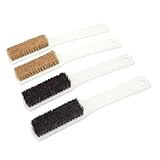 Anneome 4 Stück Teiliges Steinreinigungsbürsten Wildschweinborsten und...