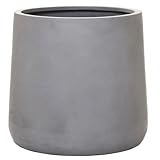 VIVANNO Pflanzkübel in Beton-Optik, Fiberglas, Frostsicher und...
