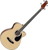 Classic Cantabile Short Scale Akustik Bass - 4 Saiten - Natural Gloss...