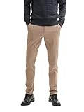 TOM TAILOR Herren Slim Fit Chino Hose aus Stretch Piqué mit Gürtel, 36161...