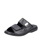Rieker 25590, Herren Pantoletten, Schwarz (schwarz), 42 EU (8 UK)